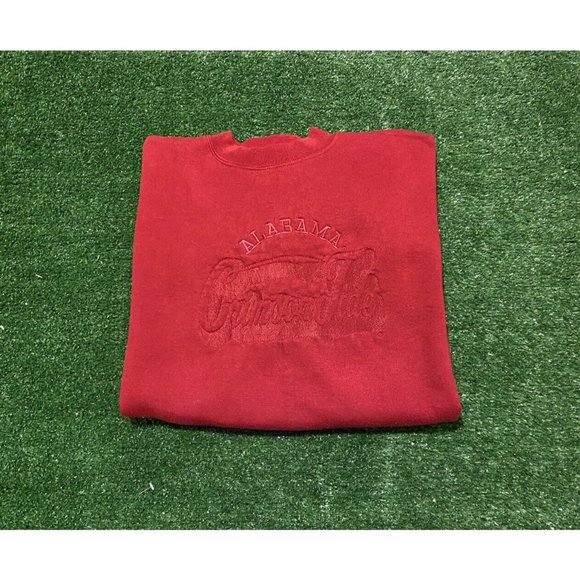 Vintage Y2K Retro Alabama Crimston Tide crew neck sweatshirt large